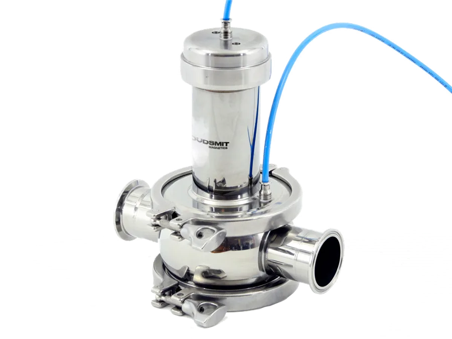 Goudsmit clean-in-place magnetic filter for liquid food lines